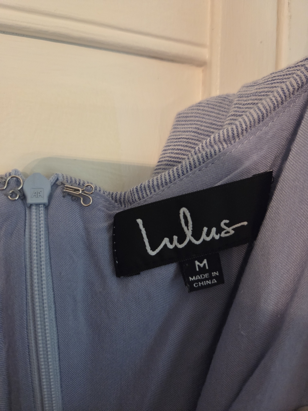 Lulu's Light Blue Ruffle Maxi Dress - Picture 2 of 2